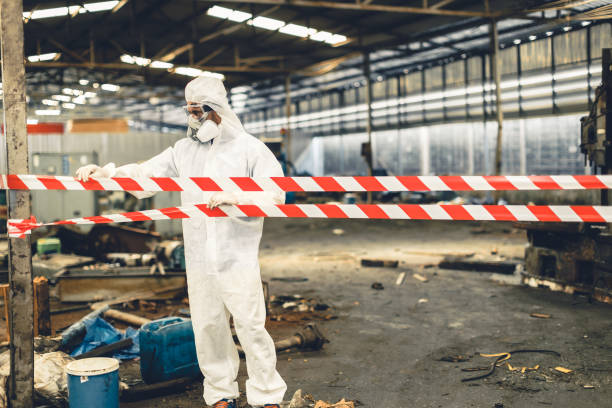 Professional Odor Removal technician working in Meridian, TX